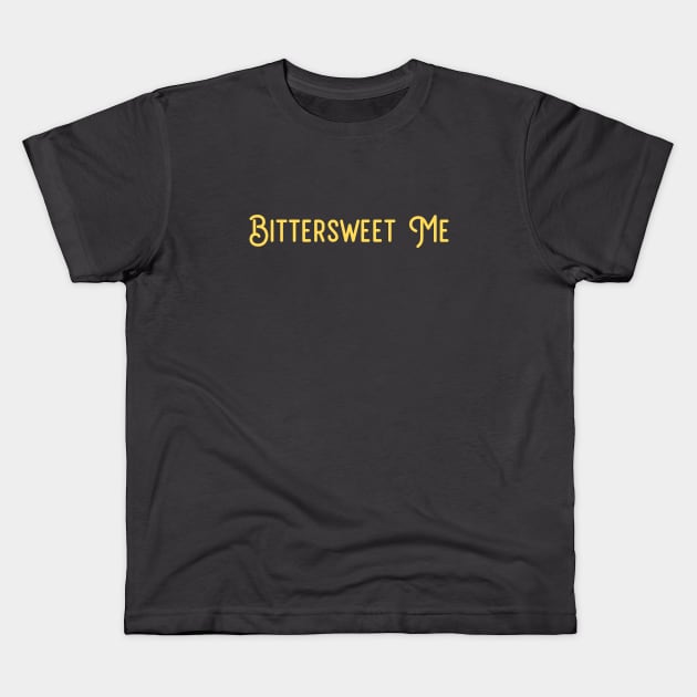 Bittersweet Me, mustard Kids T-Shirt by Perezzzoso